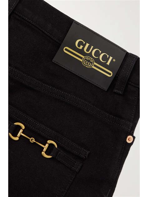 spodnie gucci jeans|Gucci jeans net a porter.